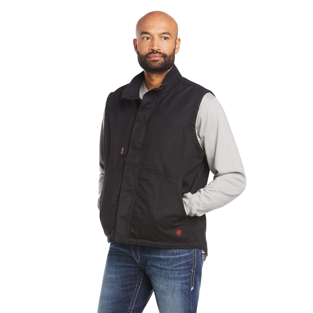 Ariat FR Workhorse Insulated Vest in Black